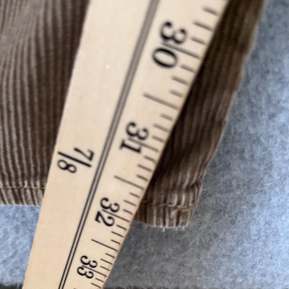 Arizona Jeans Mens 38X34 Brown Bootcut Mid Rise Faded Y2K‎ Corduroy